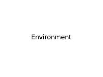 Environment project