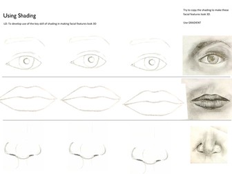 Facial Features shading