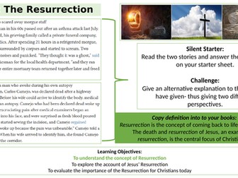 Resurrection AQA A