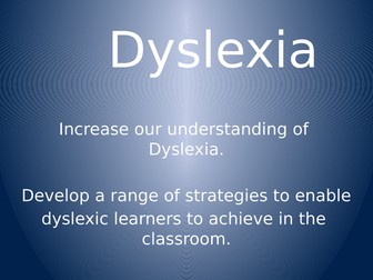 Dyslexia