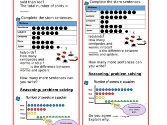 Statistics - pictograms, tally charts, block diagrams