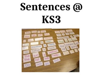 Joining Sentences Skills Booklet