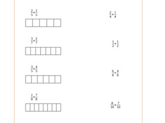 Adding Fractions with the same denominator