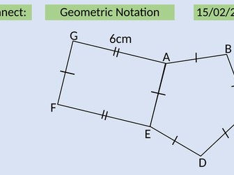 2D Geometric Notation