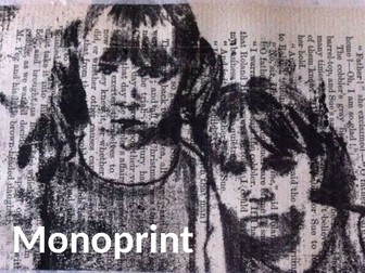 GCSE Monoprint Intro