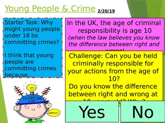 Young People & Crime