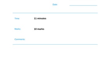 Chromatography Required Practical and Standard Form/Units practice