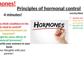 B11.1 principle of hormones