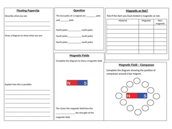 Magnets Circus Worksheet