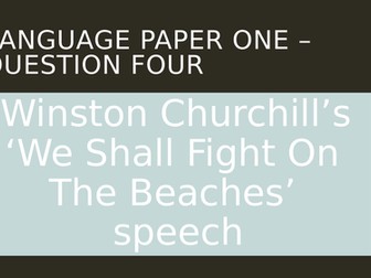 Language Paper 1 - Q4
