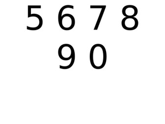 Writing numbers activities