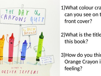 KS1 Whole Class Reading Front Cover Starters