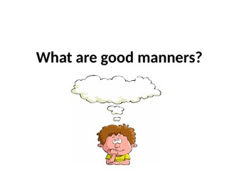 Good Manners Primary Age