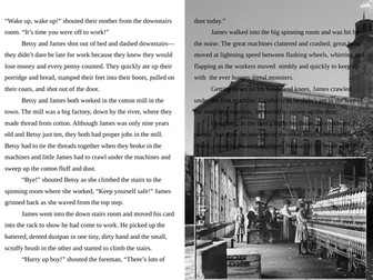 It's My Fault - a short Victorian story with comprehension questions