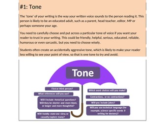 Transactional Writing Skills Booklet