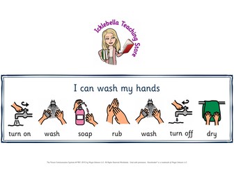 I can wash my hands sequence support