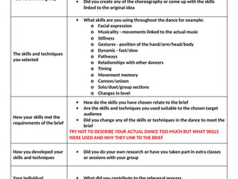 Component 3 Skills Log