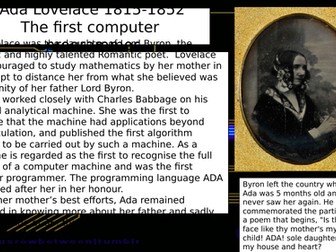 STEM and Ada Lovelace