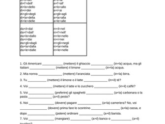 Italian prepositions