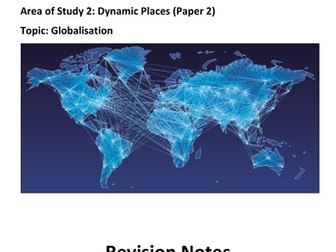 A Level Geography Edexcel - Globalisation Revision Notes