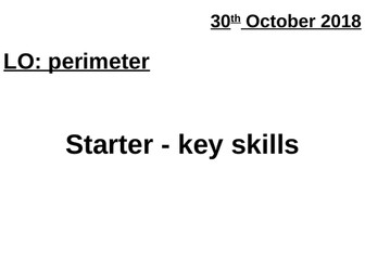 Area and perimeter