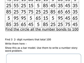 practise and apply bonds to 100