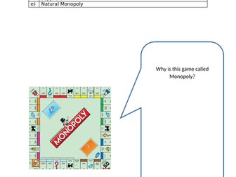 Market Structures - Monopoly