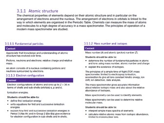 AQA AS Chemistry Atomic Structure presentation