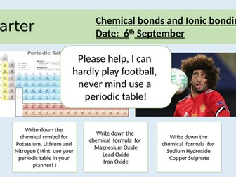 AQA combined science ionic bonds 5.2