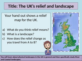 UK relief and landscape