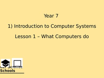 Year 7 Introduction to Computer Systems Unit