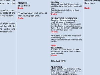 EN MI CASA, HAY NO HAY I - ROOMS IN THE HOUSE