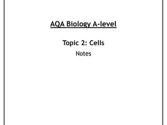 AQA A-Level Biology Summary Notes
