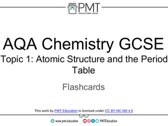 AQA GCSE Chemistry Flashcards