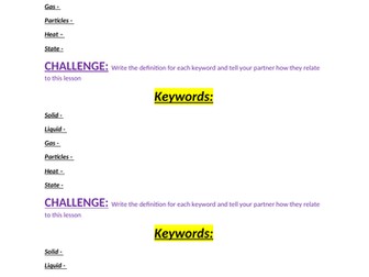 States of Matter - Solids, Liquids & Gases