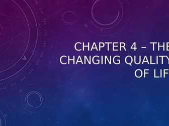 Chapter 4: The Changing Quality of Life, 'In Search of the American Dream'