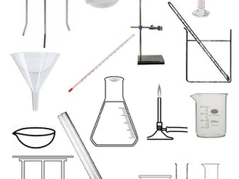 chemistry apparatus clipart black and white cross