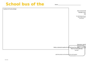 Design a school bus for the future