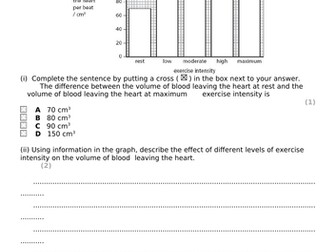 Respiration (observed lesson - outstanding)