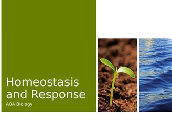AQA Homeostasis and Response Revision