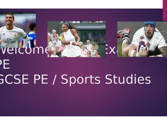 Introduction to GCSE PE and OCR Sports Studies