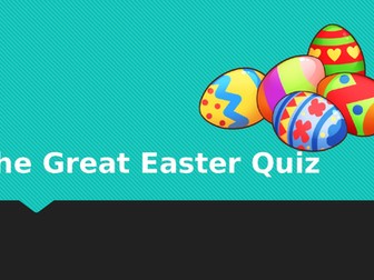 Easter Quiz 2019