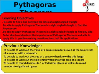 Pythagoras Theorem
