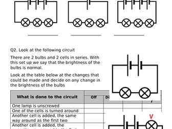 Series and parallel circuits