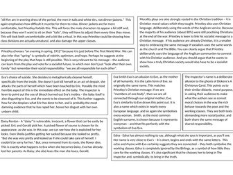 English Literature 'An Inspector Calls' Revision Grid