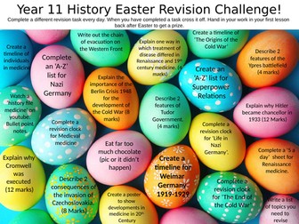 Easter revision  GCSE Henry VIII germany