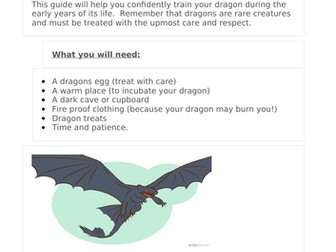 Lessons for How To Train Your Dragon