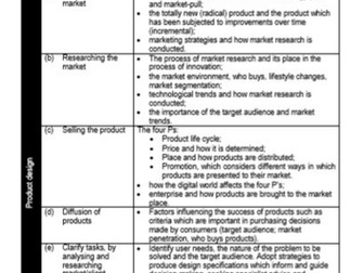 EDUQAS A-Level Product Design - Public Interaction Exam Content