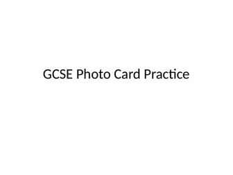 AQA GCSE French Photo Card - Careers