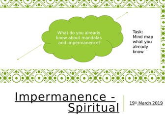 Impermanence: Buddhism